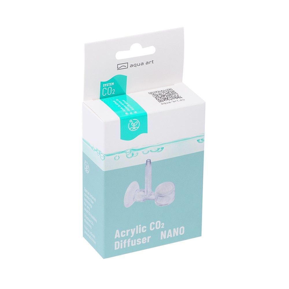 Aqua-art akrylový diffuser CO2 Nano 16