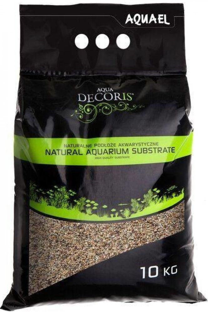 AQUAEL Přírodní vícebarevný štěrk 1,4-2 mm 10 kg