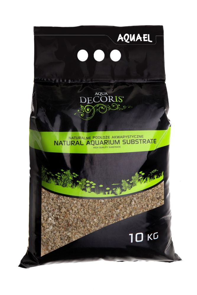 AQUAEL Přírodní vícebarevný štěrk 1,6-4 mm 10 kg