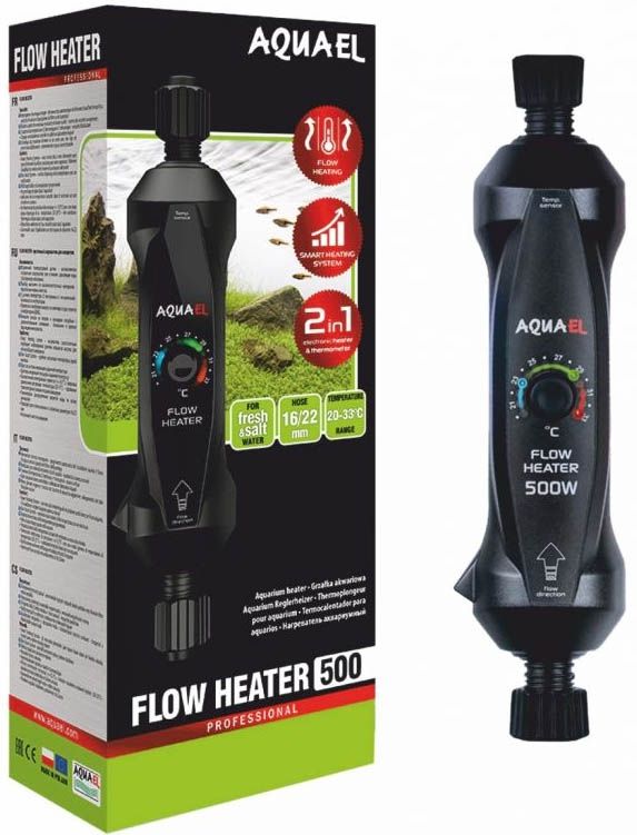 AQUAEL Průtokový ohřívač FLOW HEATER 500W