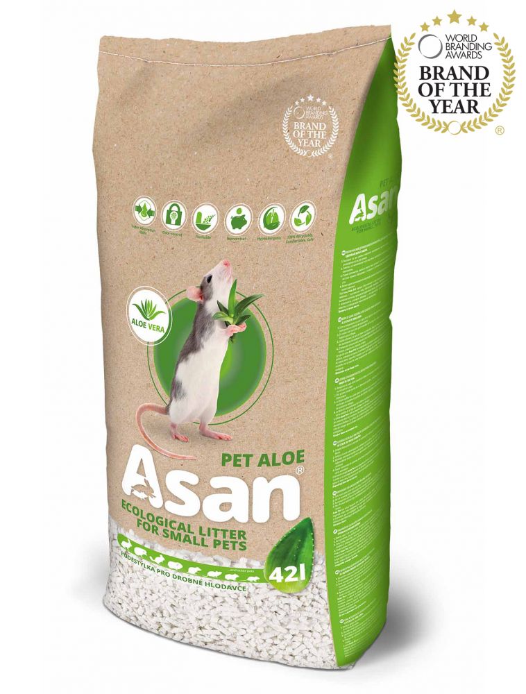 Asan pet Aloe 42 litrů