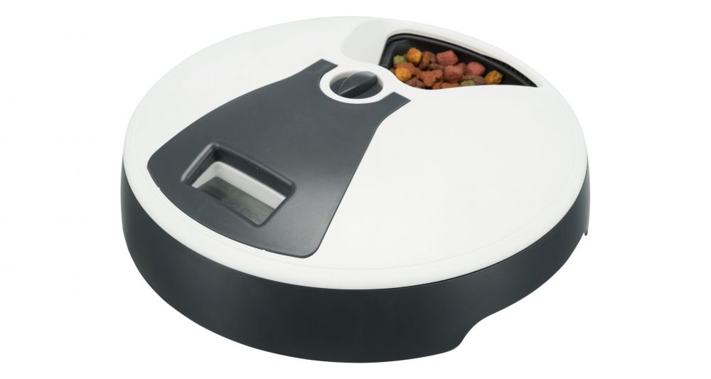 Automatické krmítko TX6, dávky 6 x 240 ml, prům 32 x 10 cm (RP 2,90 Kč)