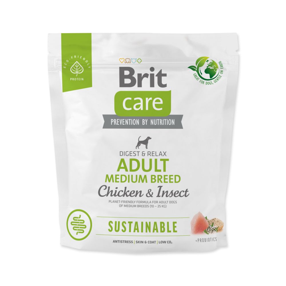 BRIT Care Dog Sustainable Adult Medium Breed 1kg