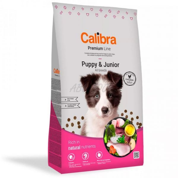 Calibra Dog Premium Line Puppy&Junior 12kg