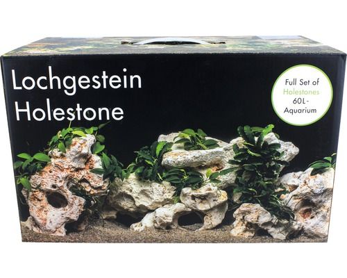 Deko-set Multi-Lochgestein pro akvaria do 60 litrů