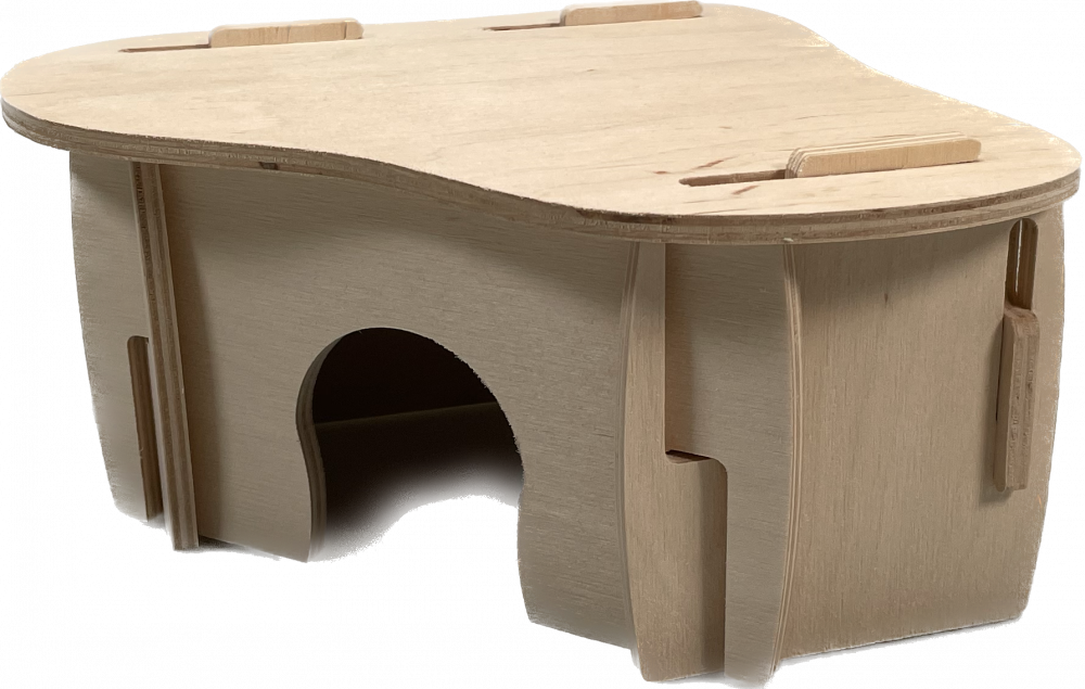 Domeček rohový H14 malý