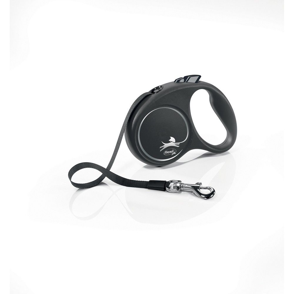 flexi Black Design L pásek 5m/50kg černá