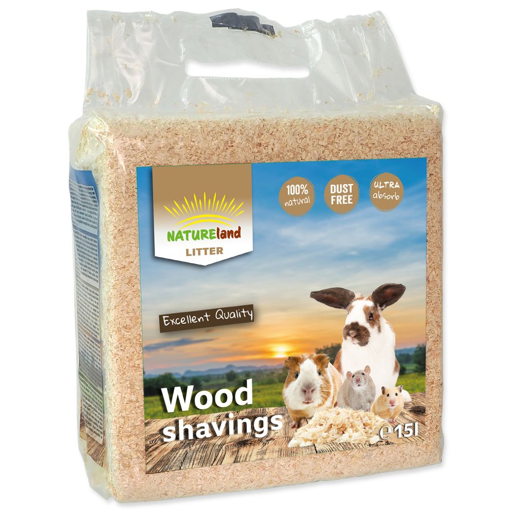 Hobliny NATURE LAND Litter 15L  0,9 kg
