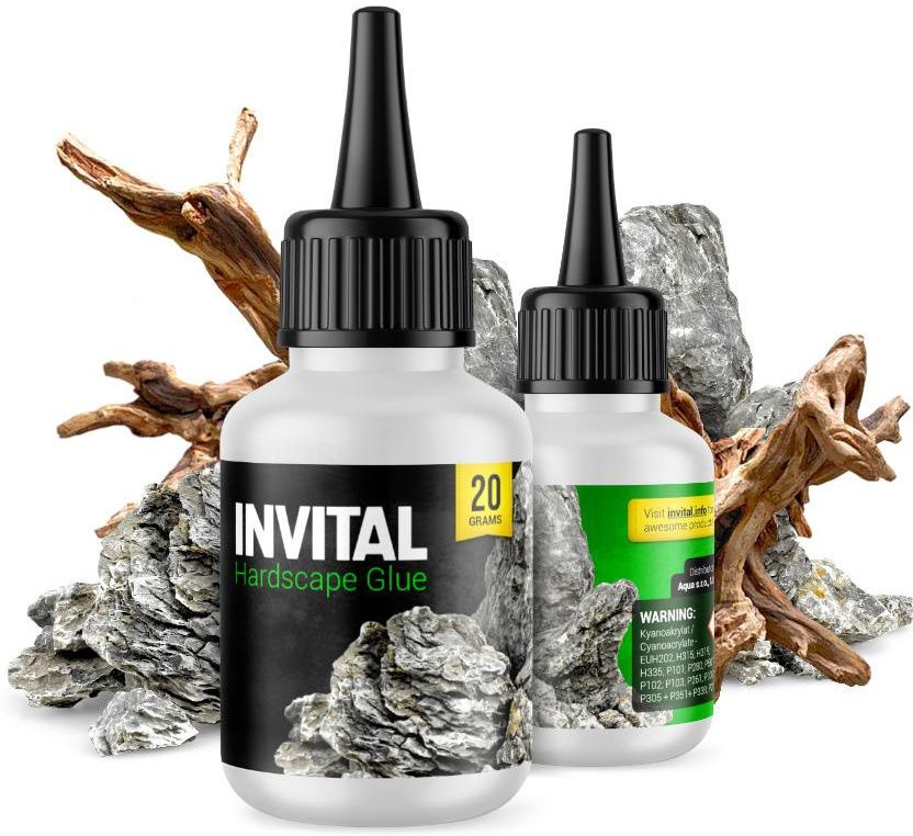 INVITAL HardScape Glue  - lepidlo na dekorace - balení 4 x 20 g