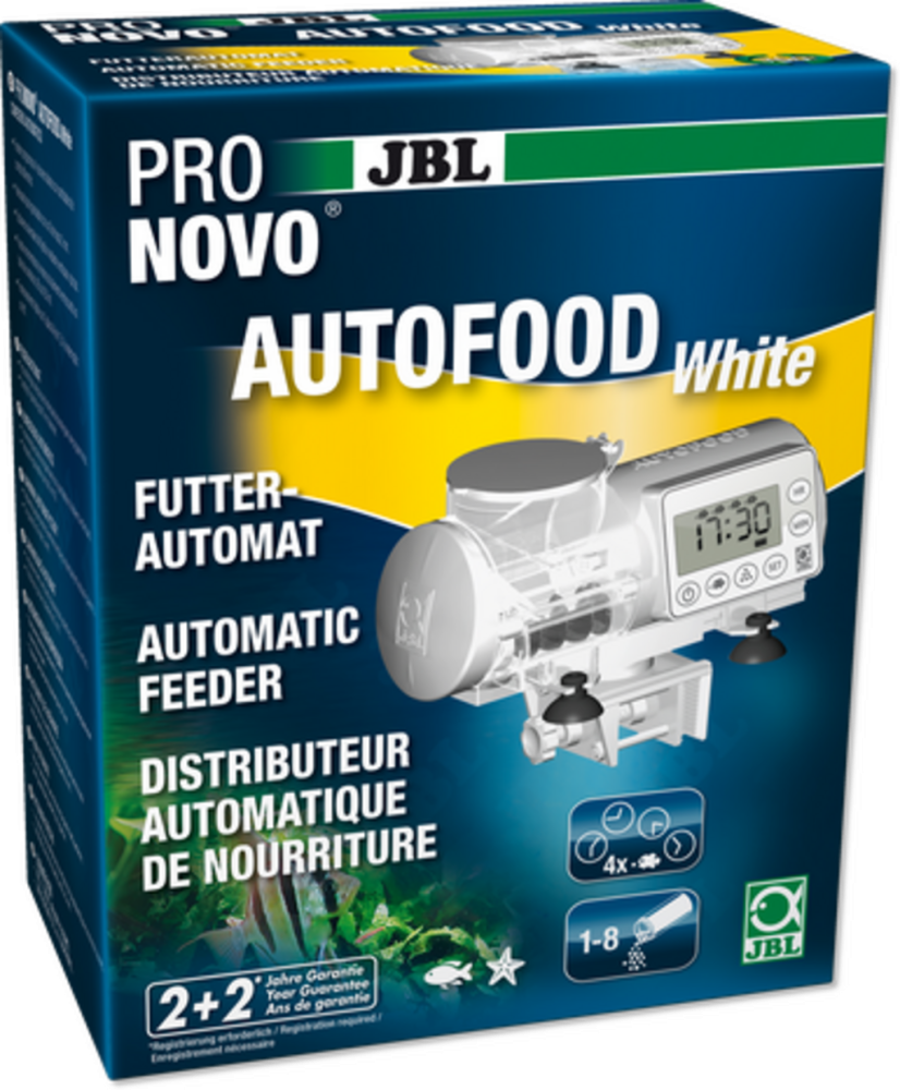 JBL Automatické krmítko ProNovo AutoFood, bílé