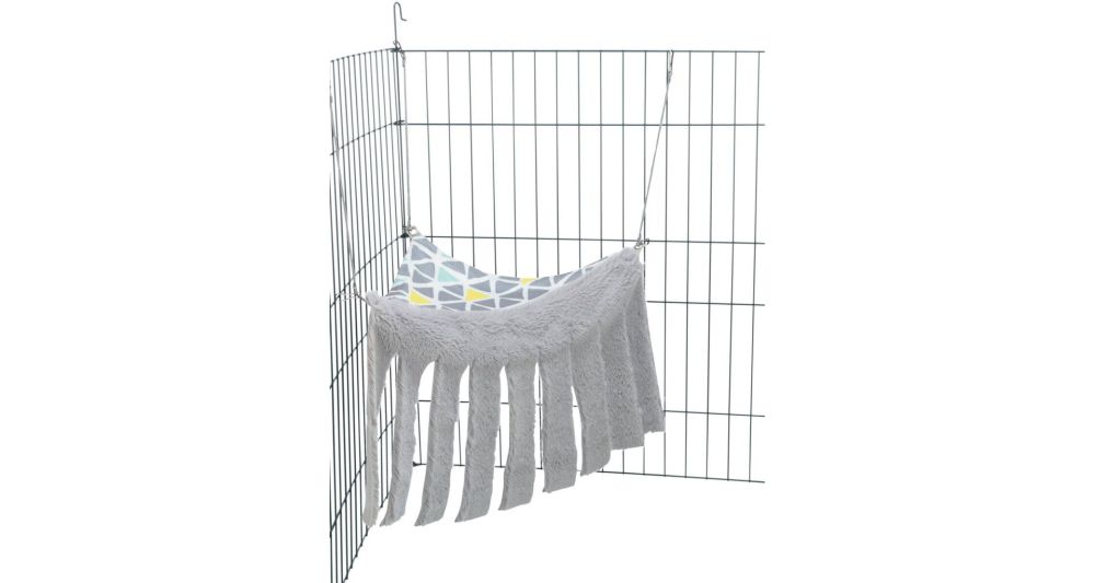 Jeskyně / hammock SUNNY k zavěšení, drobný hlodavec, 41 x 27 x 23 cm, plyš