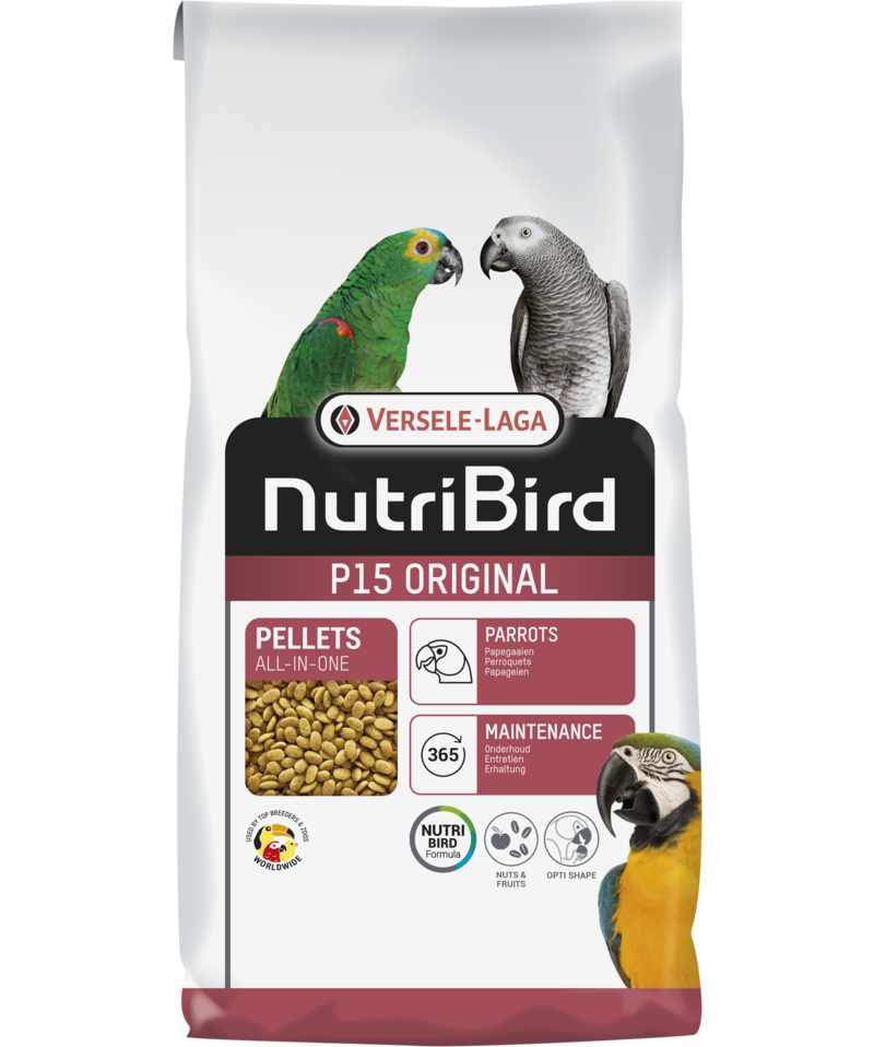 Krmivo VERSELE-LAGA NutriBird P15 Original pro velké papoušky 3 kg