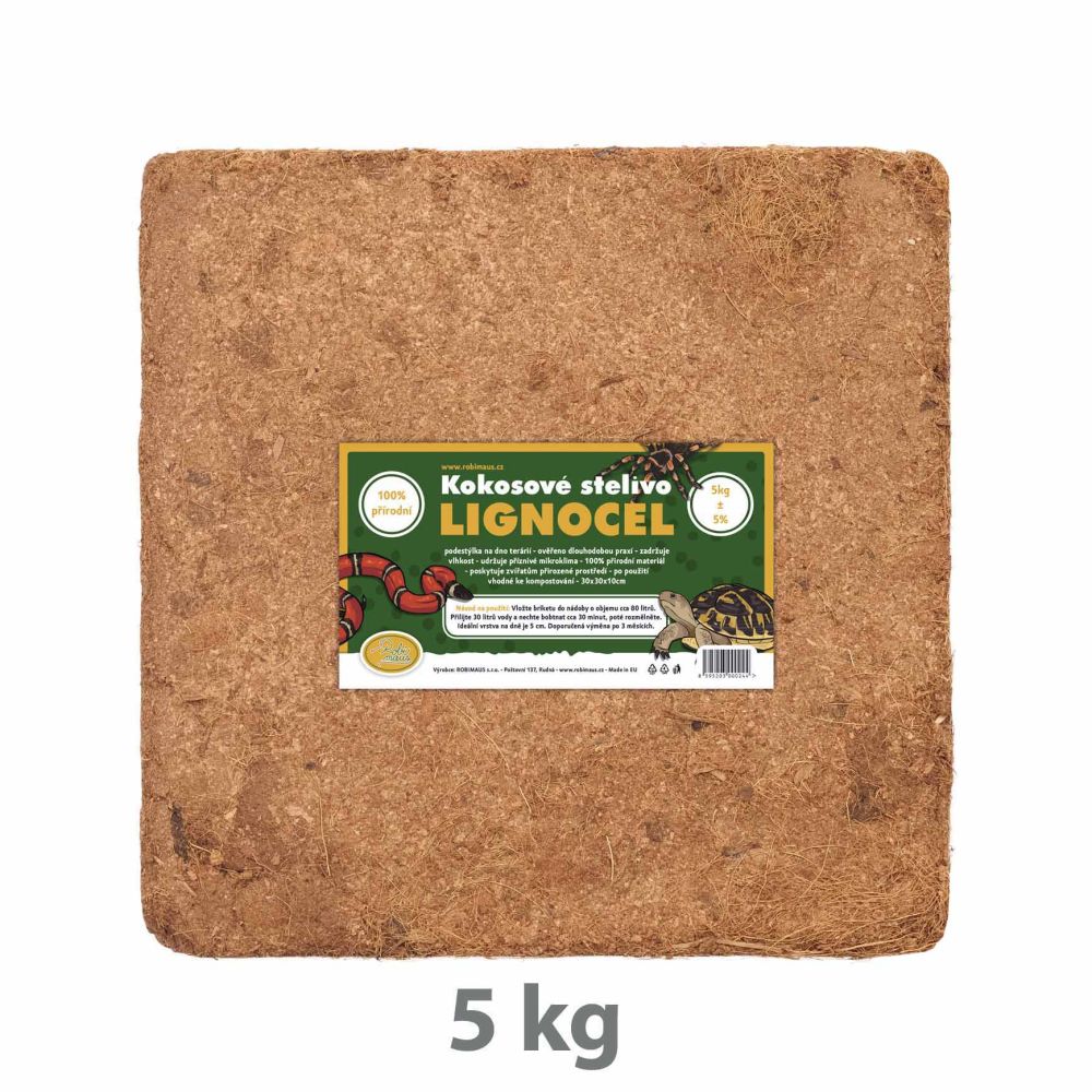 Lignocel 5000g - kokosová cihla