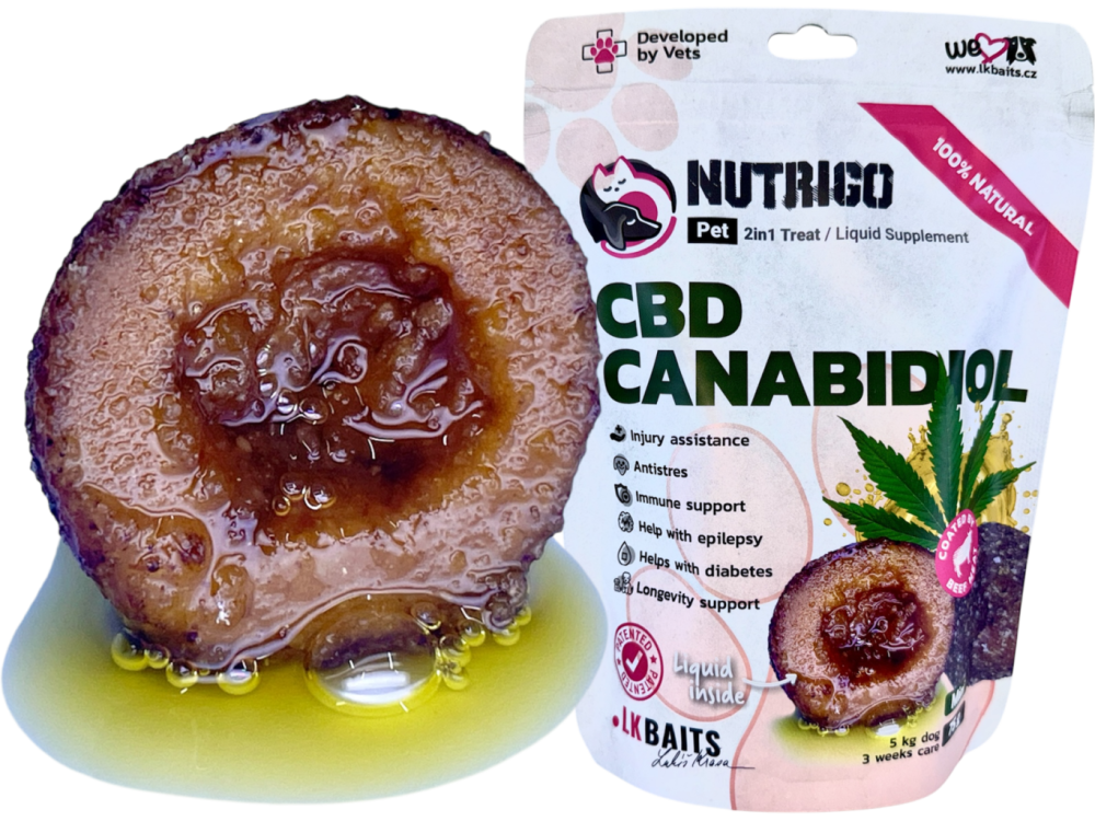 LK Baits Pet Nutrigo Dog Supplement CBD CANABIDIOL Mini,75g