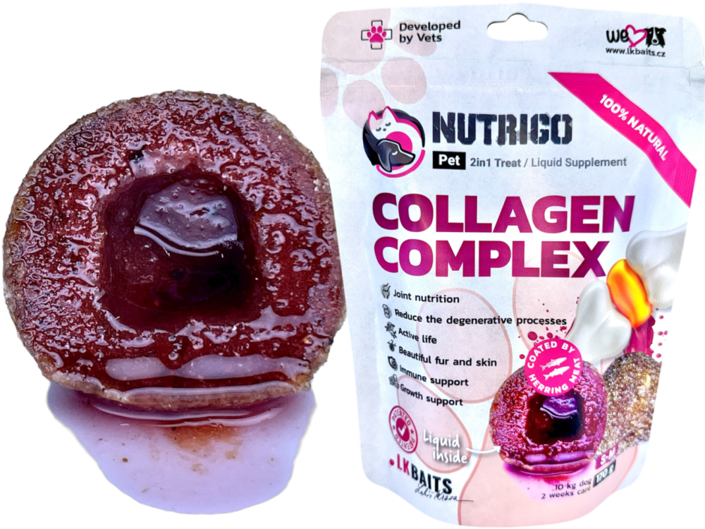 LK Baits Pet Nutrigo Dog Supplement Collagen Complex,S-M,170g