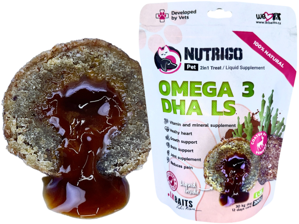 LK Baits Pet Nutrigo Dog Supplement Omega-3 Algae DHA LS,L-XL,200g