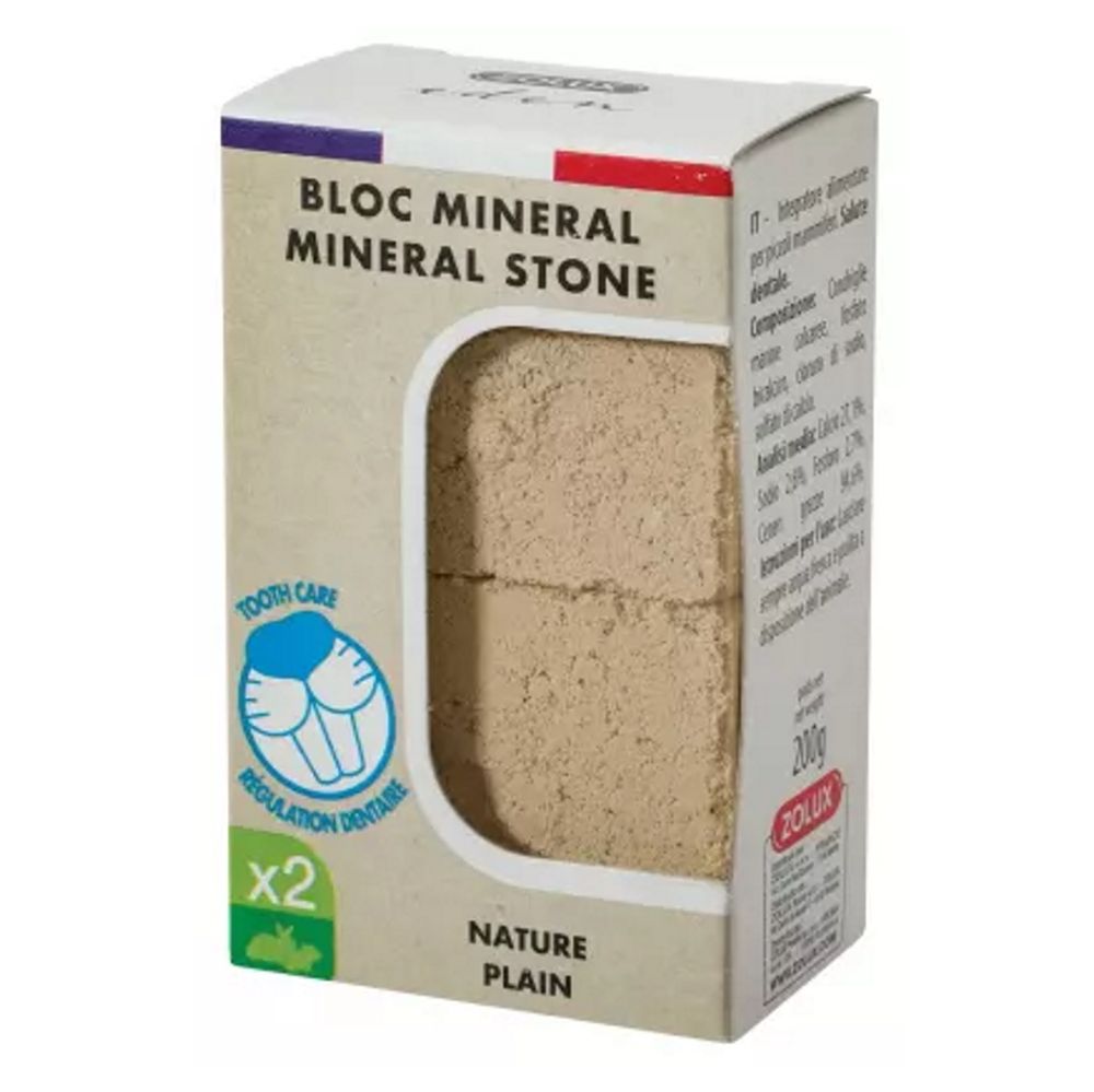 Minerální kámen EDEN hlodavci přírodní 2x100g Zolux