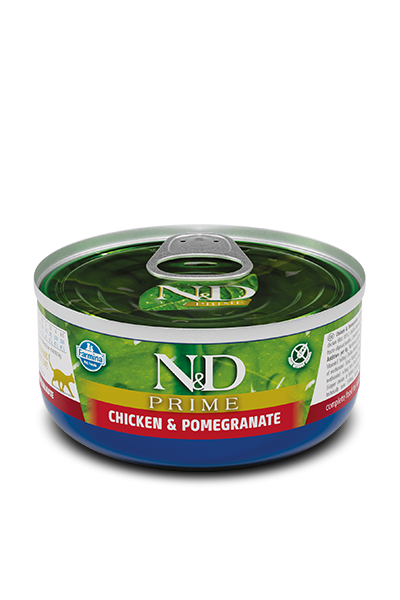 N&D CAT PRIME Adult Chicken & Pomegranate 80g