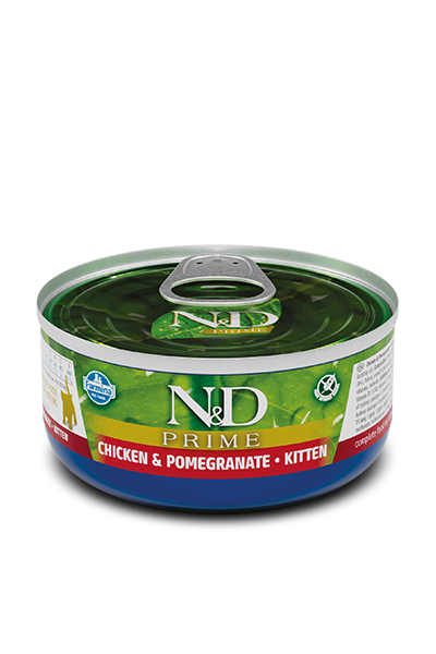 N&D CAT PRIME Kitten Chicken & Pomegranate 80g