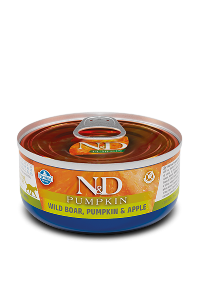N&D CAT PUMPKIN Adult Boar & Apple 80g