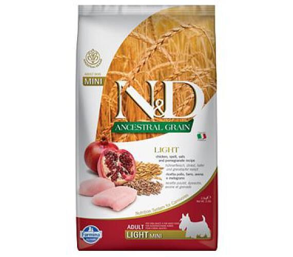 N&D LG DOG Senior MIni  Chicken & Pomegr 2,5kg