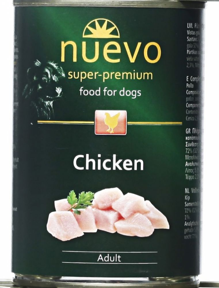 Nuevo pes adult Kuřecí konz. 400g