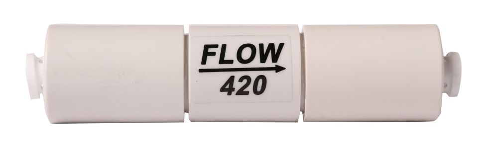 Omezovač průtoku až do R/O Aqua art 420 cc/min