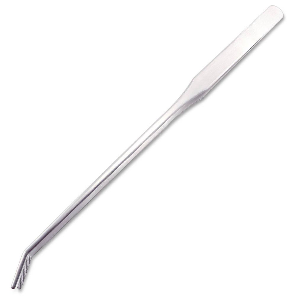 Pinzeta 25 cm - zahnutá