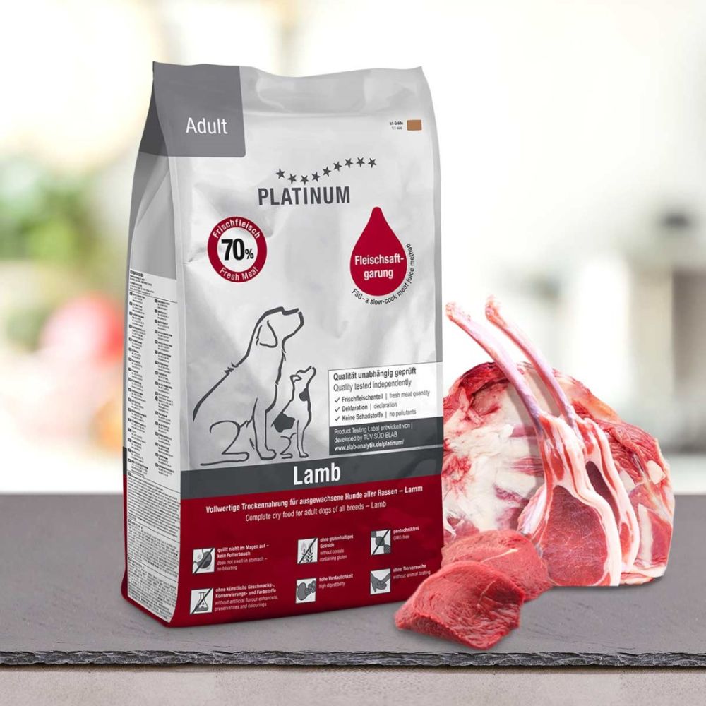 Platinum Adult Lamb - JEHNĚČÍ 10 kg