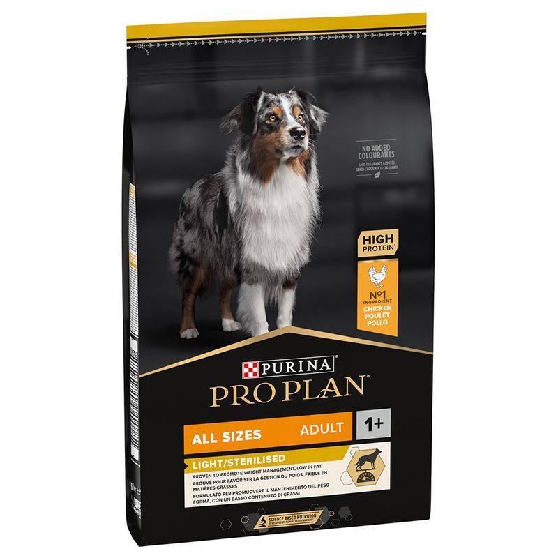 PURINA PRO PLAN All Sizes Adult Light/Sterilised 3kg