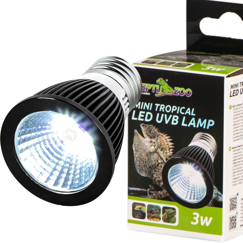 Repti-Zoo LED UVB Lampa Tropical - UVB 5.0 tropická LED žárovka