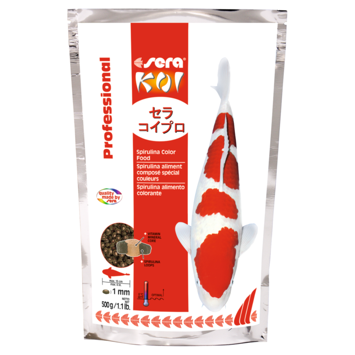 Sera KOI Spirulina Color Krmivo 500 G