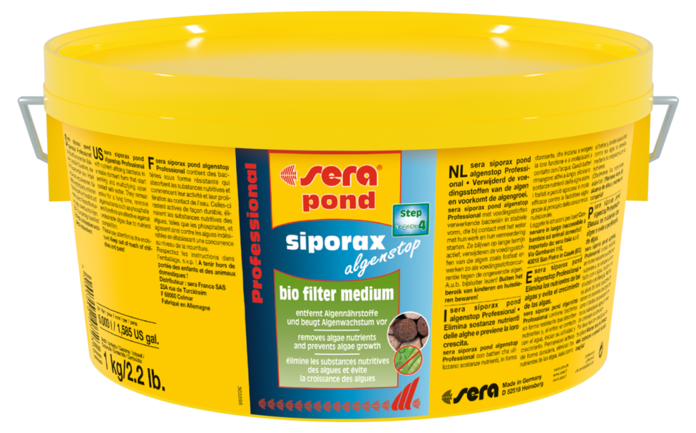 Sera Siporax Pond Algenstop Professional 1 Kg