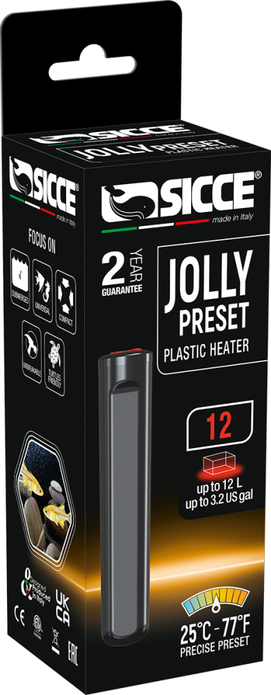 SICCE Topítko Jolly Preset, pro akvária do 12 l