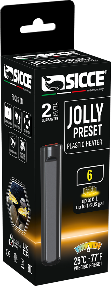 SICCE Topítko Jolly Preset, pro akvária do 6 l