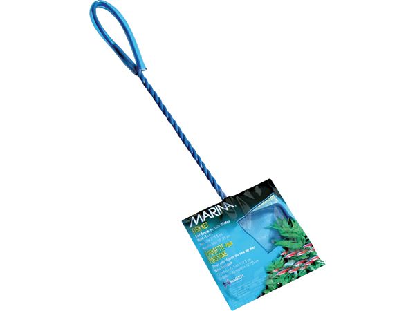 Síťka akvarijní modrá jemná 7,5 cm