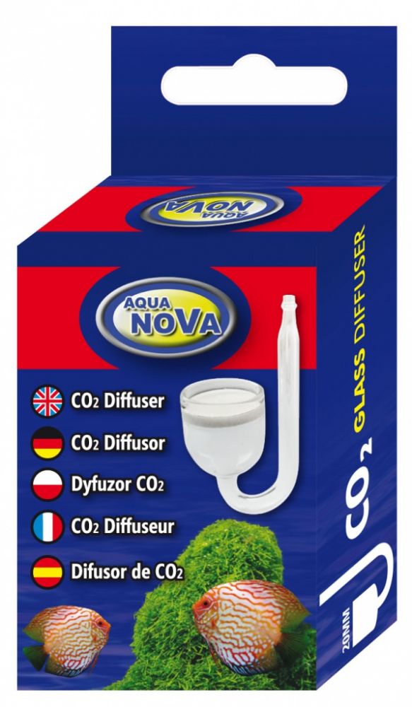 Skleněný difuzor CO2  20 mm