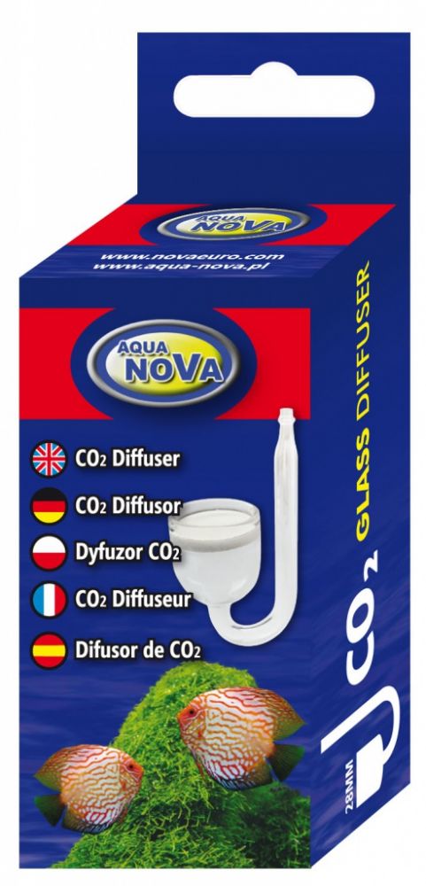 Skleněný difuzor CO2  28 mm