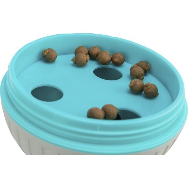 Snack Ball, míček na pamlsky, plast, šedá 11 cm