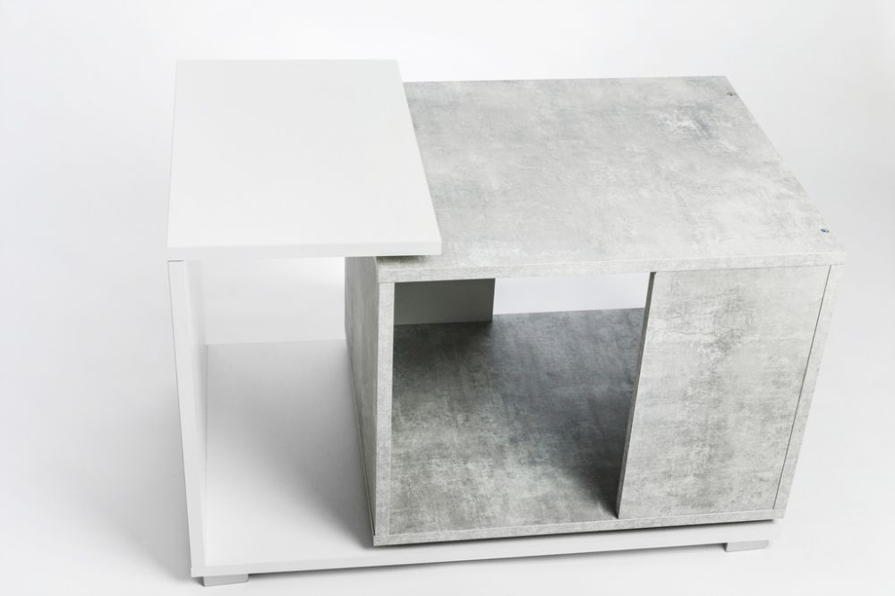 Stolek akvarijní DIVERSA Duo Line Beton