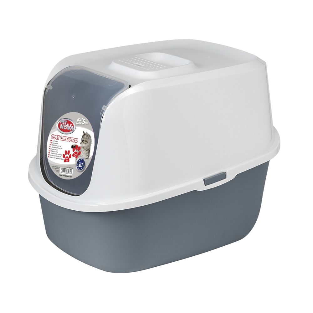 Toaleta Pet Nova Catlife Pro  50 cm  šedá